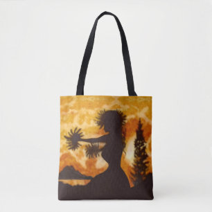 Bolsa Tote Hula Dancer