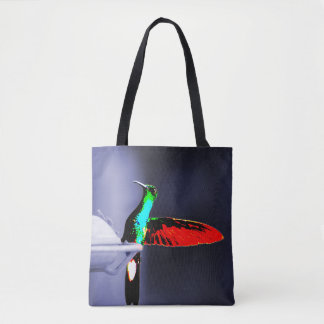 Bolsa Tote Hummingbird Colorido