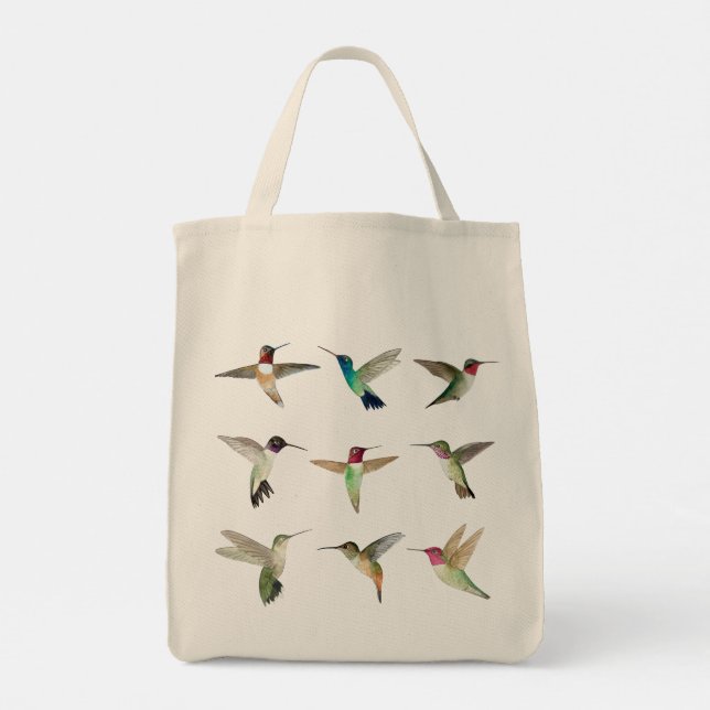 Bolsa Tote Hummingbird norte-americano (Verso)