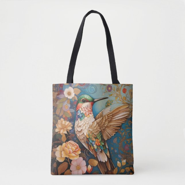 Bolsa Tote Hummingbird Padronizado (Frente)
