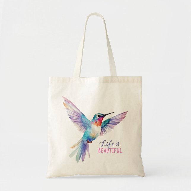 Bolsa Tote Hummingbird Tote Bag (Frente)