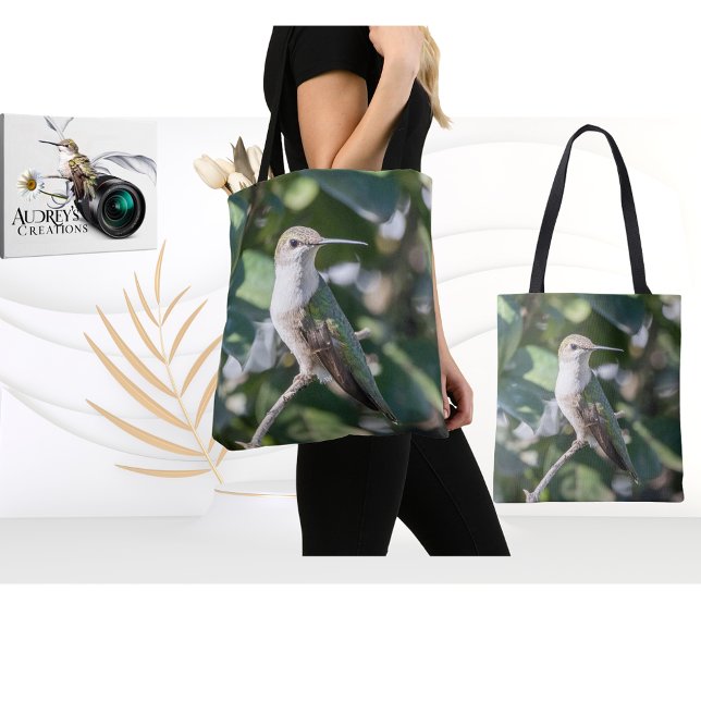 Bolsa Tote Hummingbird Trocado por Ruby (Criador carregado)