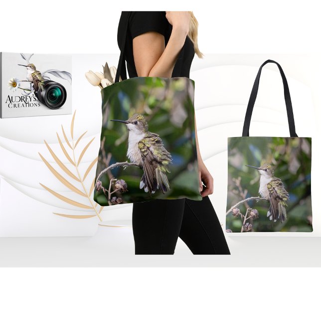 Bolsa Tote Hummingbird Trocado por Ruby (Criador carregado)