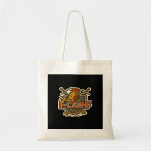 Bolsa Tote Humor Corvo Engraçado Gótico F-Caw-F