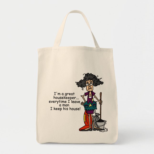Bolsa Tote Humor da empregada (Frente)