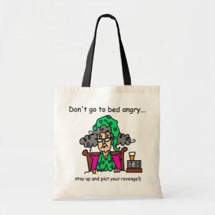 Bolsa Tote Humor das horas de dormir