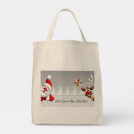 Bolsa Tote Humor de Natal