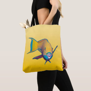 Bolsa Tote HUMOR DE PRIMAVERA – Amarelo Pastel profundo a c