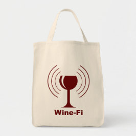 Bolsa Tote Humor de Vinho-Fi