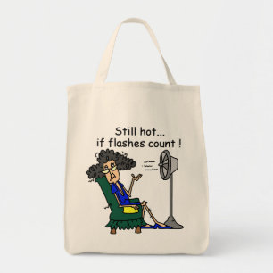 Bolsa Tote Humor do flash quente