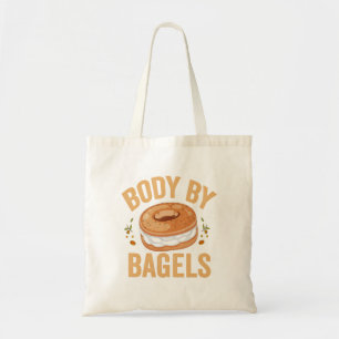Bolsa Tote  Humor judaico engraçado do amante de bagel de Han