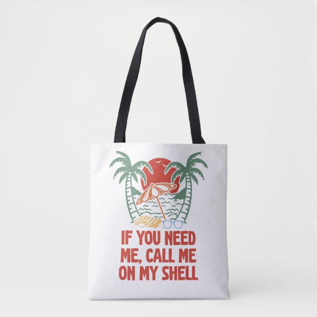 Bolsa Tote Humor tropical (Frente)