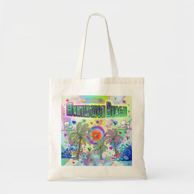 Bolsa Tote Huntington Beach Deep Dream Tote Bag (Frente)