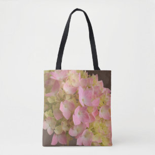 Bolsa Tote Hydrangea Floral floral em Derby Brown