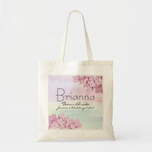 Bolsa Tote Hydrangea Floral Team Node Casamento Tote Bag