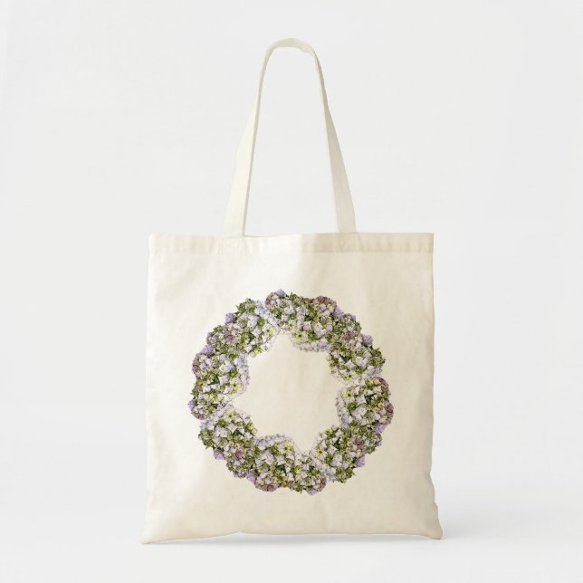 Bolsa Tote Hydrangea Wreath (Frente)