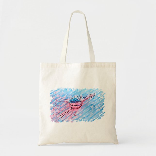 Bolsa Tote Hydrated Flamingo (Frente)