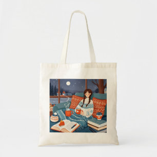 Bolsa Tote Hygge Cozy Night _ Celebre noites confortáveis