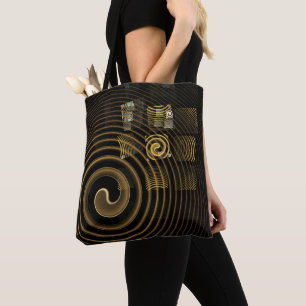 Bolsa Tote Hypnosis Abstrato Art