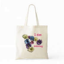 I am Amazing flower affirmation