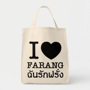 Bolsa Tote I Black Heart (Love) Farang