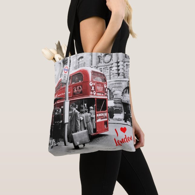 Bolsa Tote I [coração] Londres (Close Up)