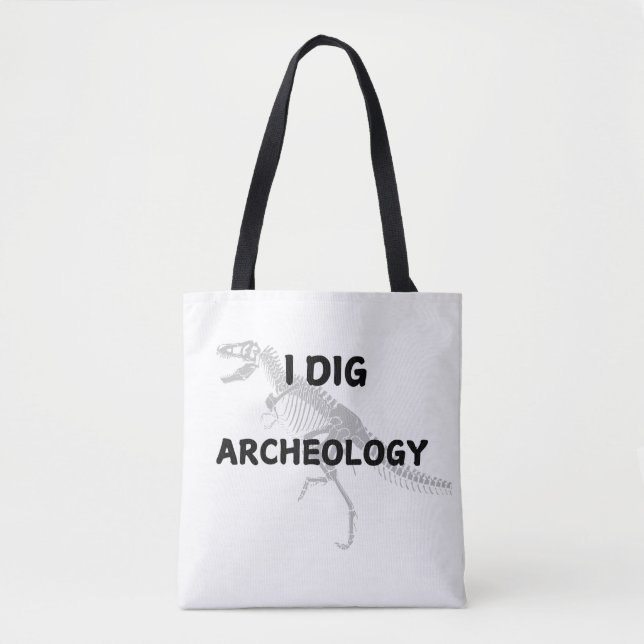 Bolsa Tote "I Dig Arqueology" (Frente)