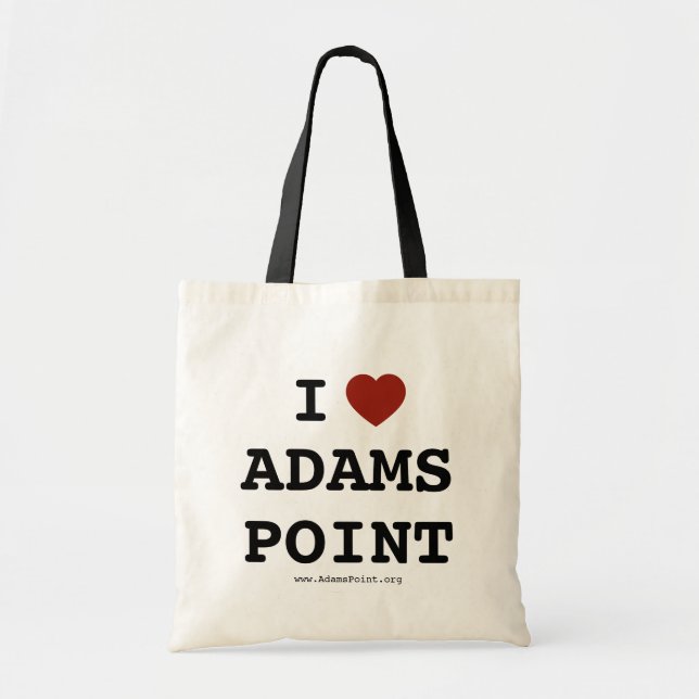 Bolsa Tote I heart Adams Point Tote Bag (Frente)