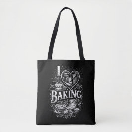 Bolsa Tote I Heart Baking