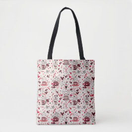 Bolsa Tote I Heart Coffee