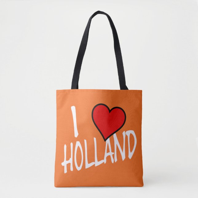 Bolsa Tote I Heart Holland won ou stcnt (Frente)