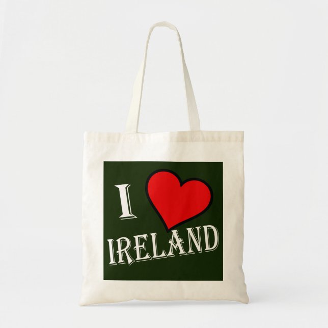 Bolsa Tote I Heart Ireland (Frente)