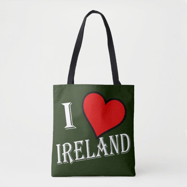 Bolsa Tote I Heart Ireland (Frente)