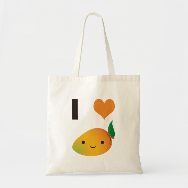 Bolsa Tote I Heart Mango (Frente)