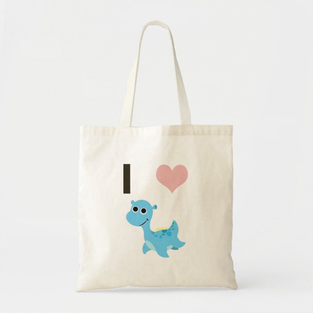 Bolsa Tote I Heart Nessie (Frente)