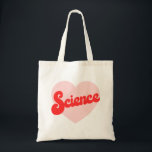 Bolsa Tote I Heart Science Tote Bag<br><div class="desc">I Heart Science Tote Bag</div>