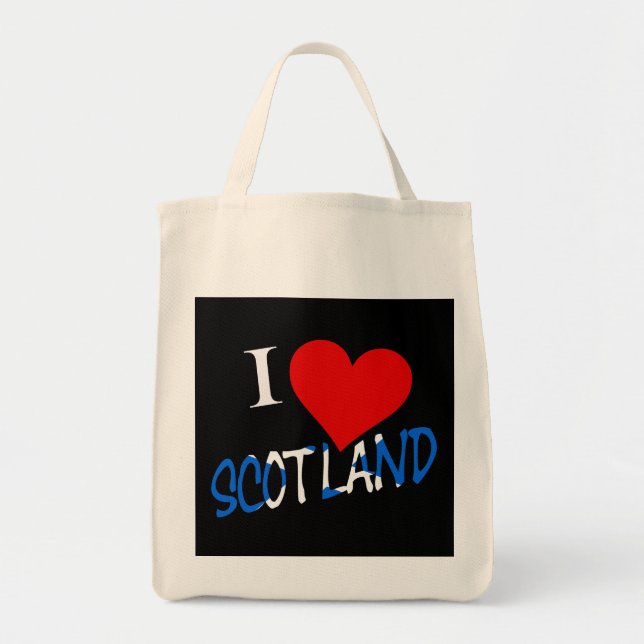 Bolsa Tote I Heart Scotland overlay gtcnt (Frente)