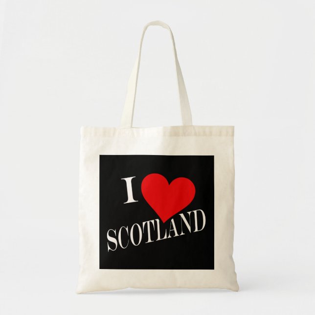 Bolsa Tote I Heart Scotland wt btcnt (Frente)
