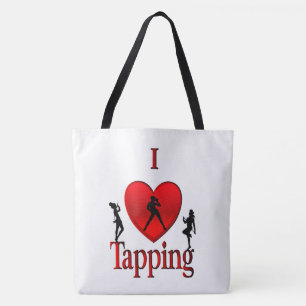 Bolsa Tote I Heart Tap Dance
