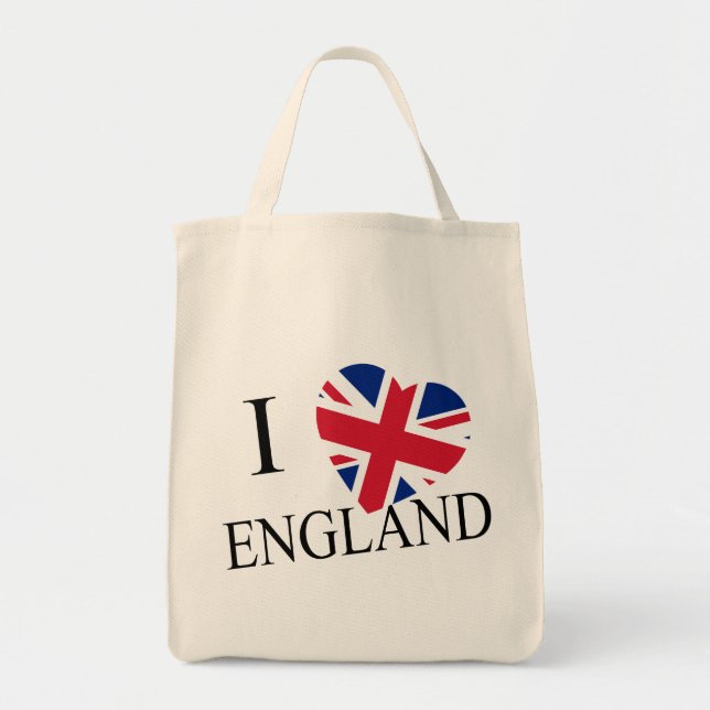 Bolsa Tote I Heartflag England gtcnt (Frente)
