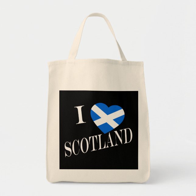 Bolsa Tote I Heartflag Scotland com gtcn (Frente)