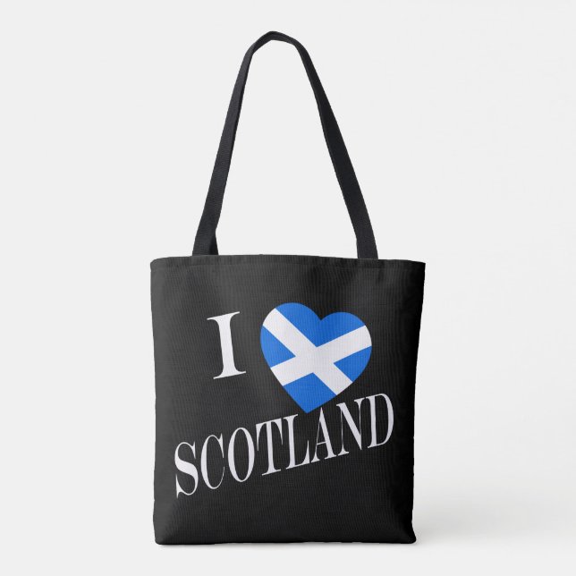 Bolsa Tote I Heartflag Scotland wt stcnt (Verso)