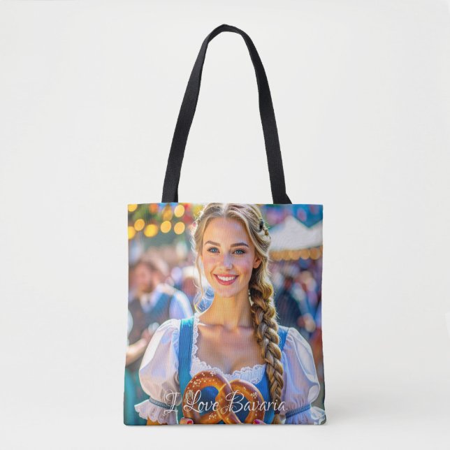 BOLSA TOTE I LOVE BAVARIA (Frente)