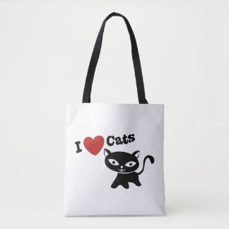Bolsa Tote I Love Cat
