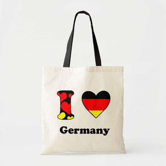 Bolsa Tote I love Germany (Frente)