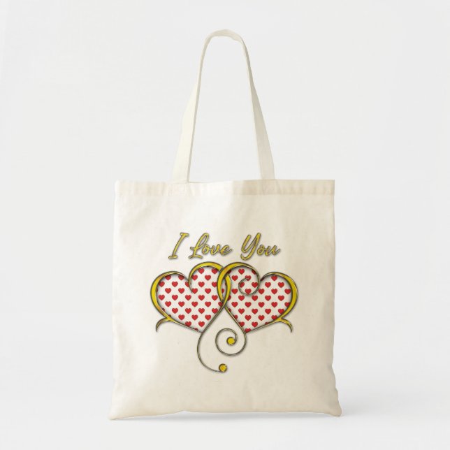 Bolsa Tote I love You Design (Frente)