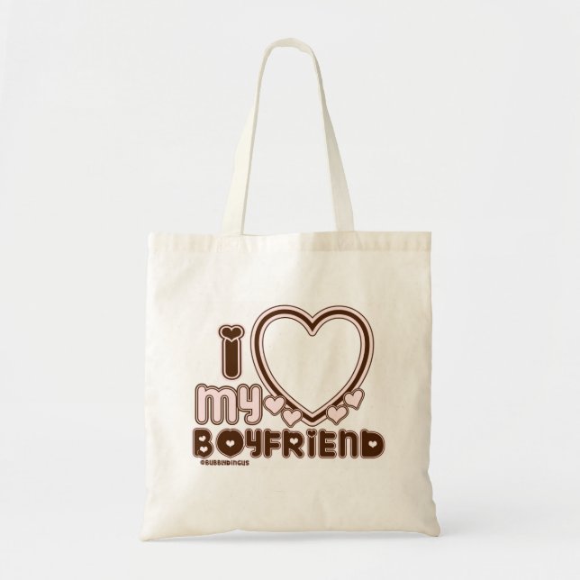 Bolsa Tote i luv Brown bf (Frente)