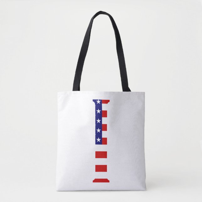 Bolsa Tote I Monograma sobreposto ao certificado de bandeira  (Frente)