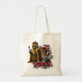 Bolsa Tote I Refuse To Tolerate Gluten funny meme bag