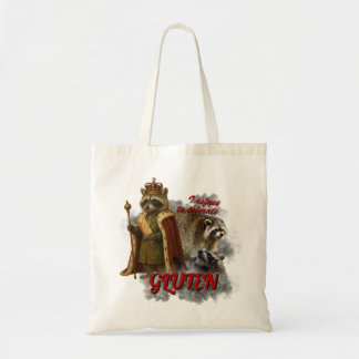 Bolsa Tote I Refuse To Tolerate Gluten funny meme bag
